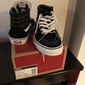 Van sneakers in black